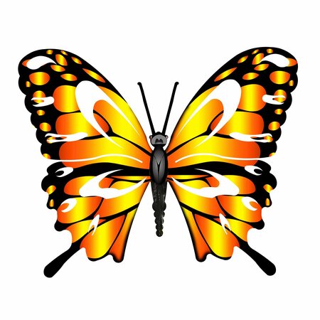 NEXT INNOVATIONS Medium Butterfly Animal Wall Art 101410008-ANIMAL